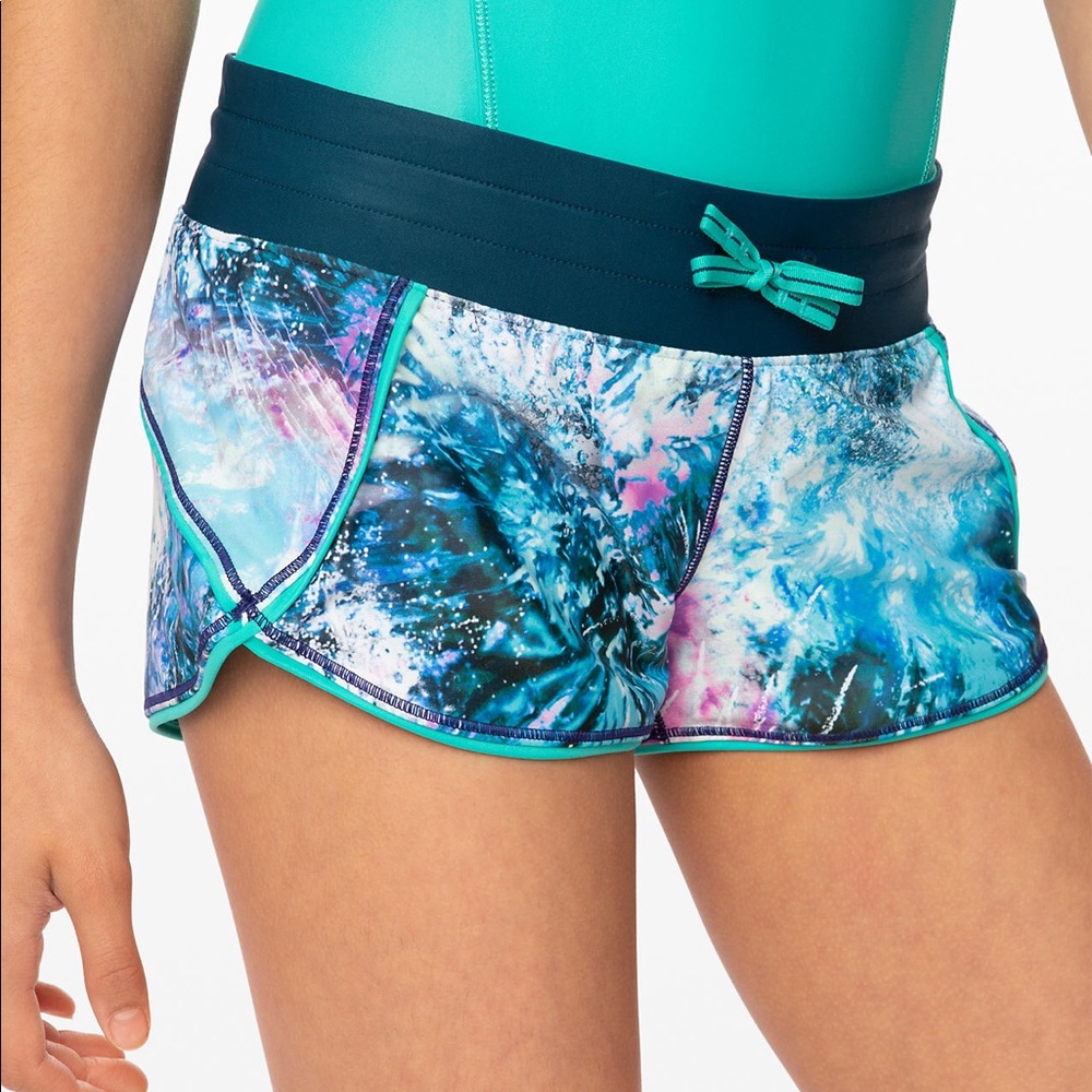 NWT Ivivva Underwater Paradise Reversible Shorts